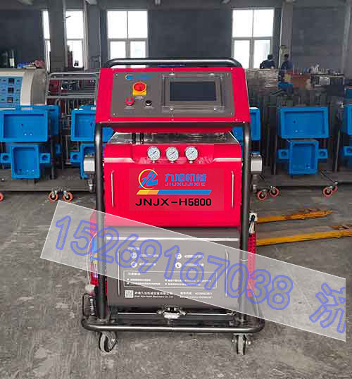 聚脲噴涂機(jī)器廠家(圖1) H5800PLC聚脲噴涂機(jī)器